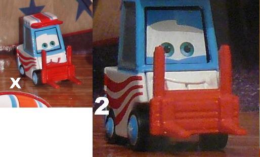 "Quelles différences entre cars toons single et ceux des packs 4 " 999567